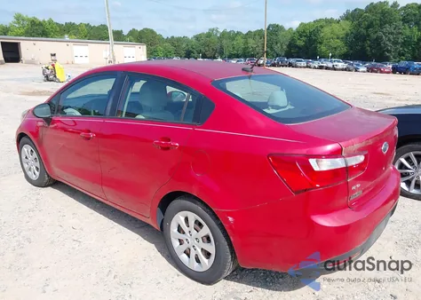 2012 Kia Rio Lx from USA, damaged, VIN KNADM4A39C6076241